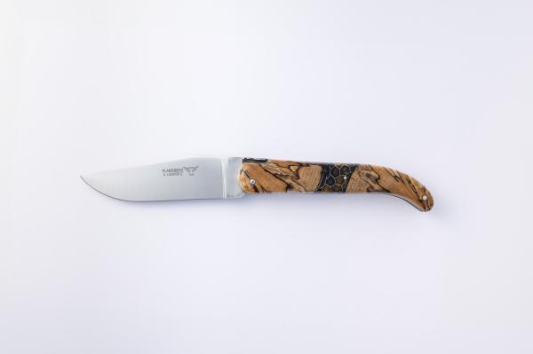 Couteau de chasse Laguiole en bois 