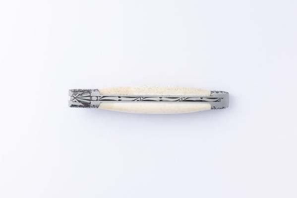 12cm abeille forgée mitres martelées lame brute de forge en os