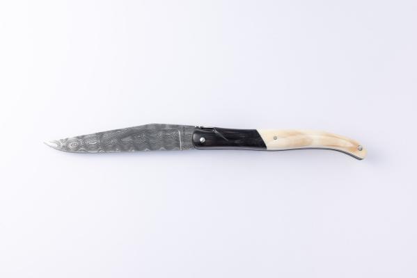 12cm plein manche buffle et phacochère lame damas