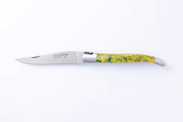 12cm abeille forgée en bouleau teintée